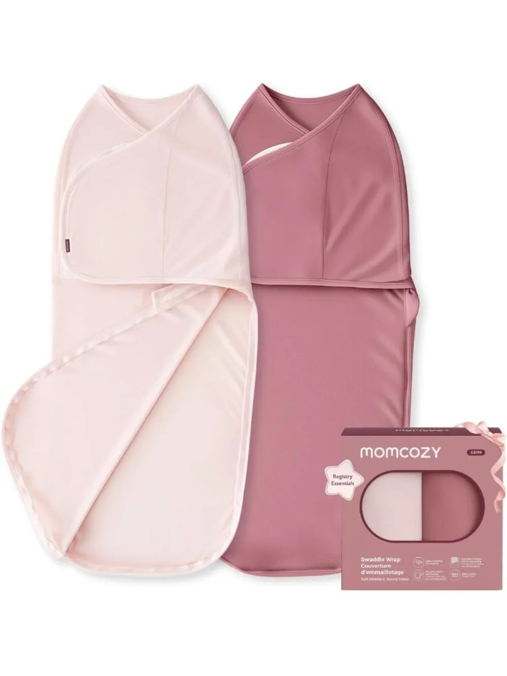 Cozy Newborn Swaddles with Quiet Fastener | Infant Sleep Sack 0-3 Months